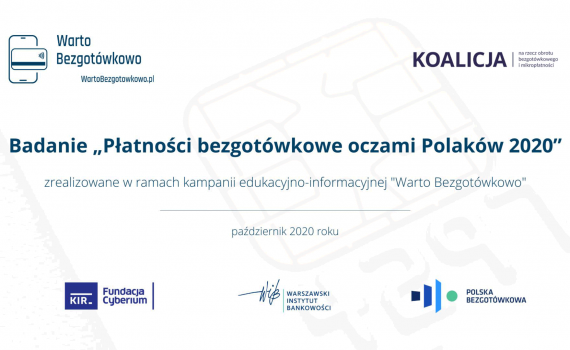 "Warto Bezgotówkowo 2020": pandemia zmienia zwyczaje płatnicze Polaków